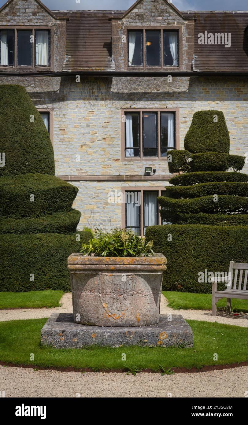 Billesley est Un village et Une paroisse civile dans le district de Stratford dans le Warwickshire, en Angleterre. Il date de 1610 et fonctionne maintenant comme Un hôtel. Banque D'Images