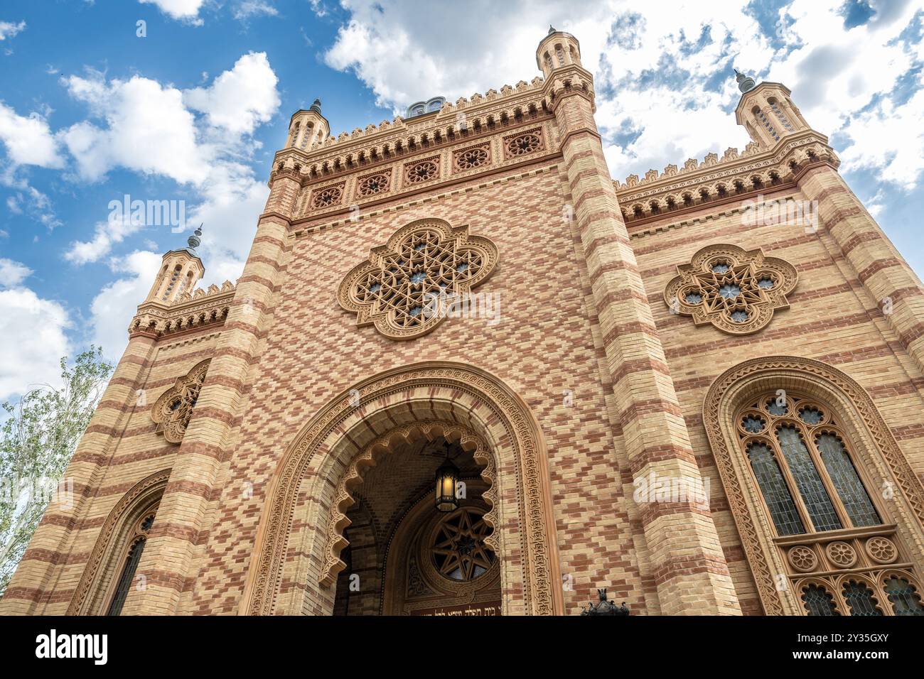 Temple de corail, Synagogue, Bucarest, Roumanie Banque D'Images