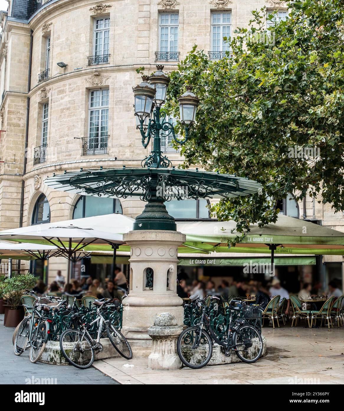Le Grand Café, Bordeaux, France. Banque D'Images