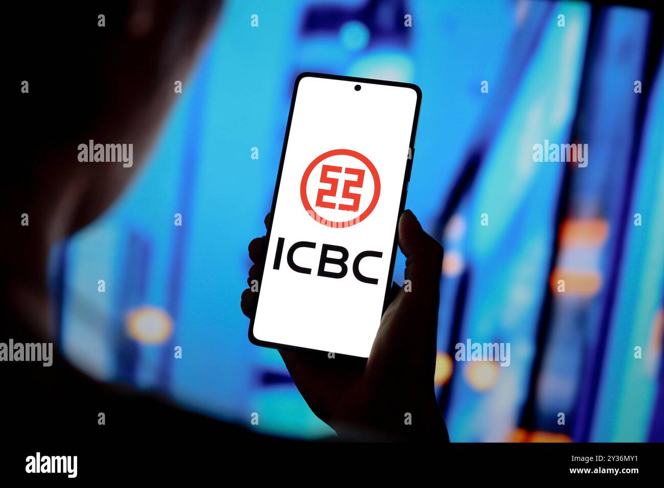 Paraguay. 12 septembre 2024. Dans cette illustration photo, le logo de la Banque industrielle et commerciale de Chine (ICBC) est affiché sur un écran de smartphone. (Crédit image : © Jaque Silva/SOPA images via ZUMA Press Wire) USAGE ÉDITORIAL SEULEMENT! Non destiné à UN USAGE commercial ! Banque D'Images