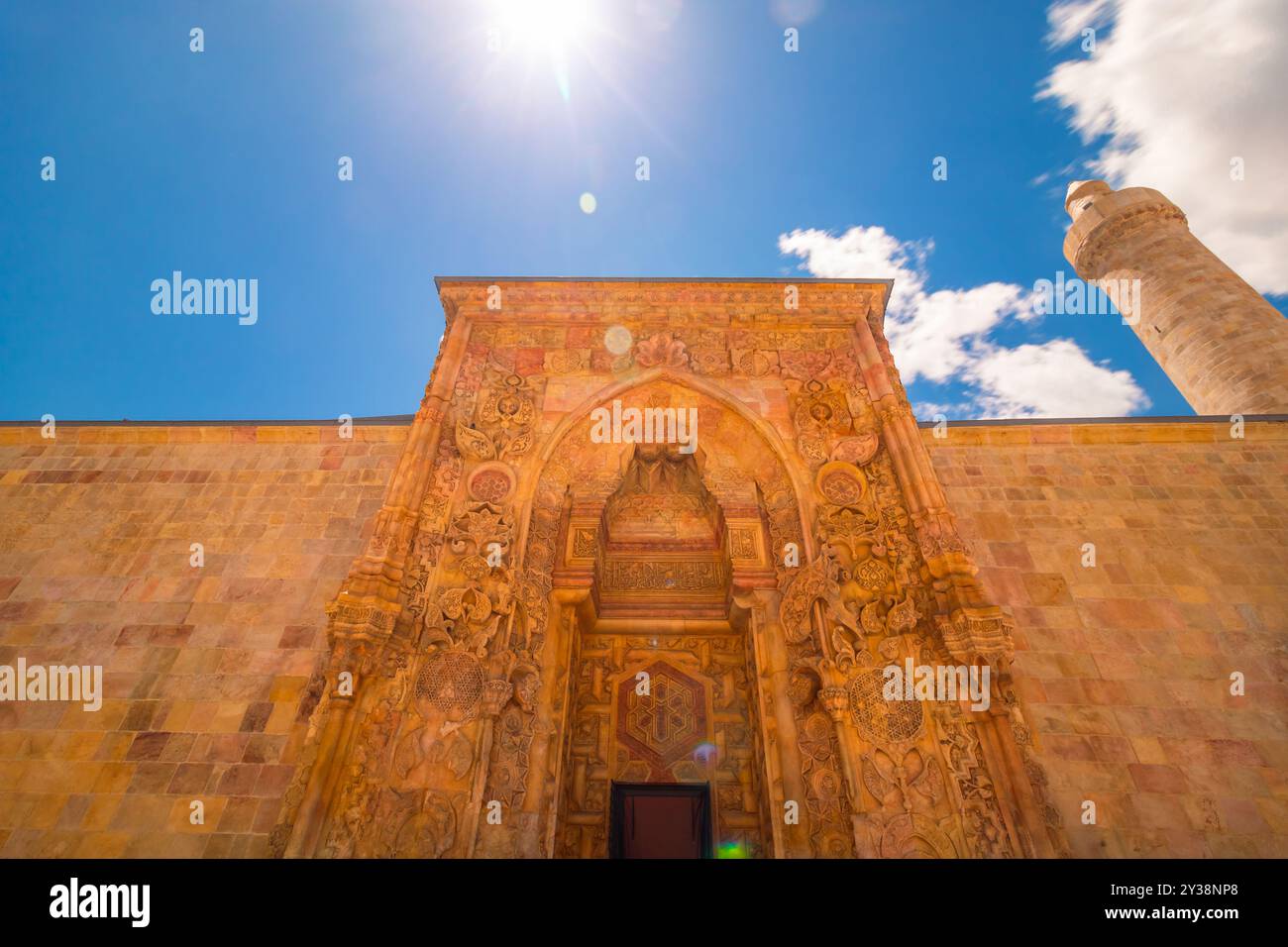 Divrigi Ulu Camii ou Grande Mosquée de Divrigi. Visitez l'image concept Turquie. Sivas Turquie - 6.26.2024 Banque D'Images