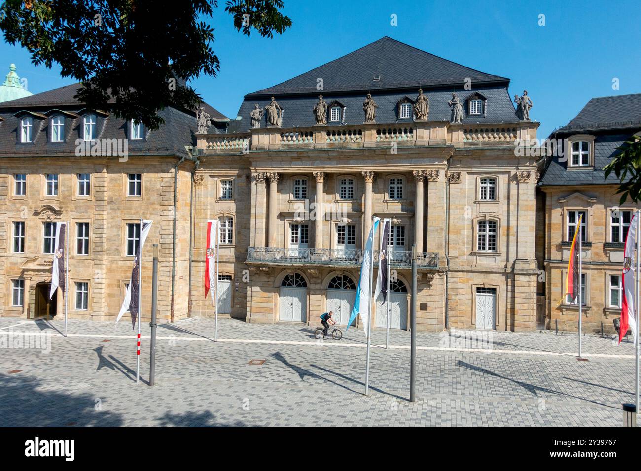 Bayreuth Margravial Opera House Bayreuth Allemagne Opernstraße Street Banque D'Images