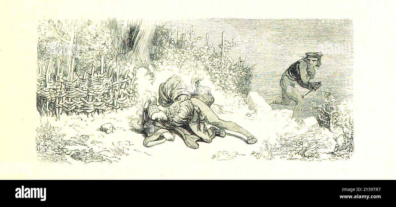 Image prise de la page 47 de 'Voyage aux Pyrénées ... Troisième édition illustraée par Gustave doré' Banque D'Images