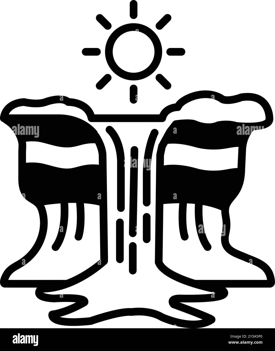 Illustration de la couche souterraine dans le style art au trait. Illustration de Vecteur Illustration de la couche souterraine dans le style art au trait. Illustration de Vecteur