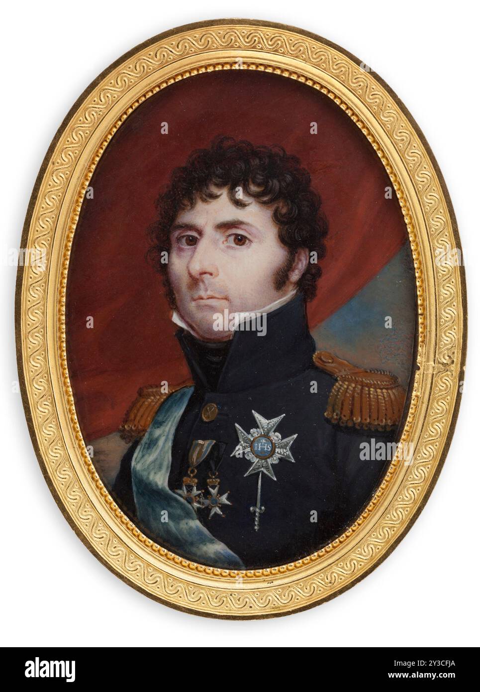 Roi Charles XIV Jean, 1818-1844. Banque D'Images