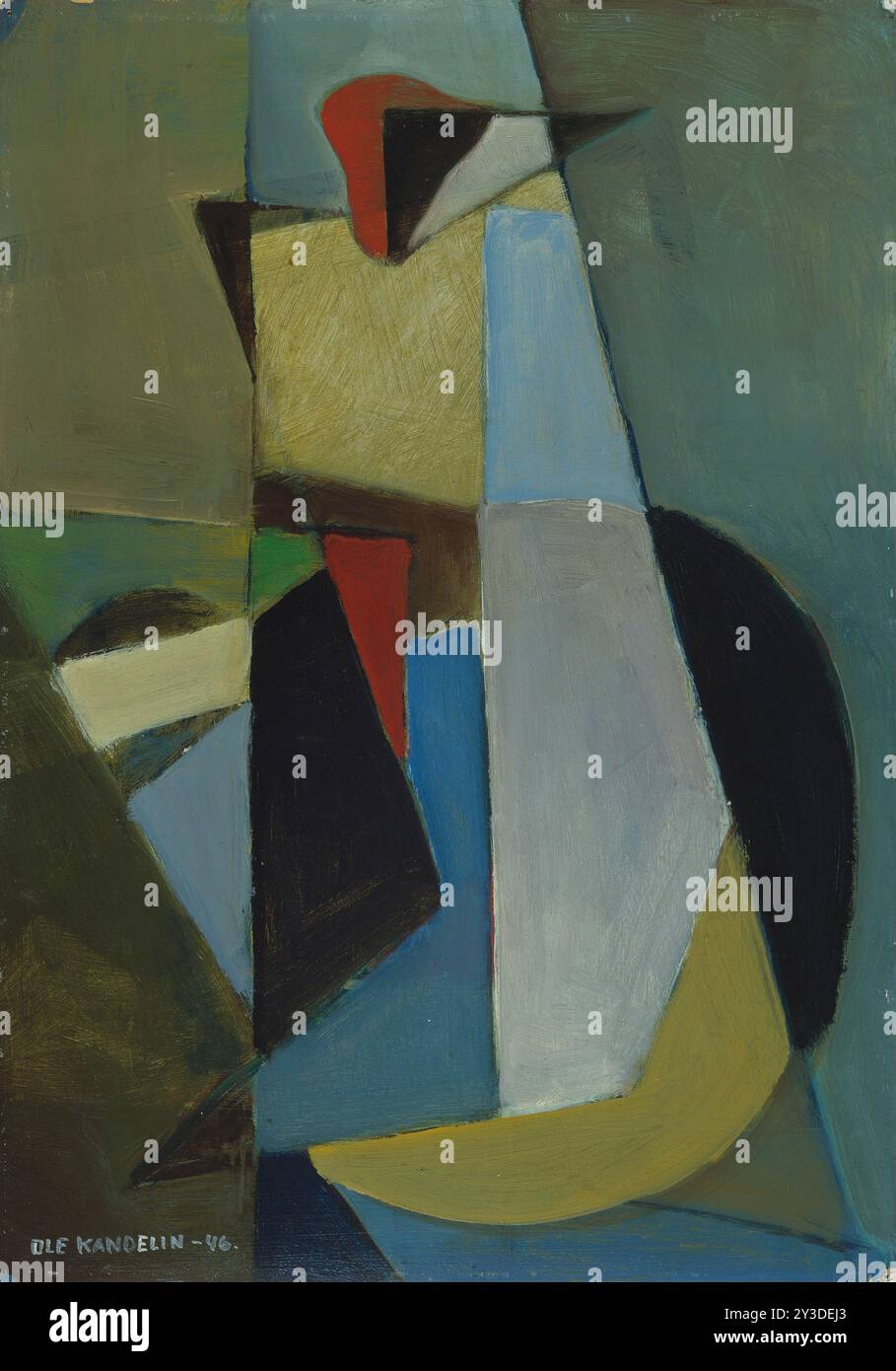 Composition, 1946. Banque D'Images