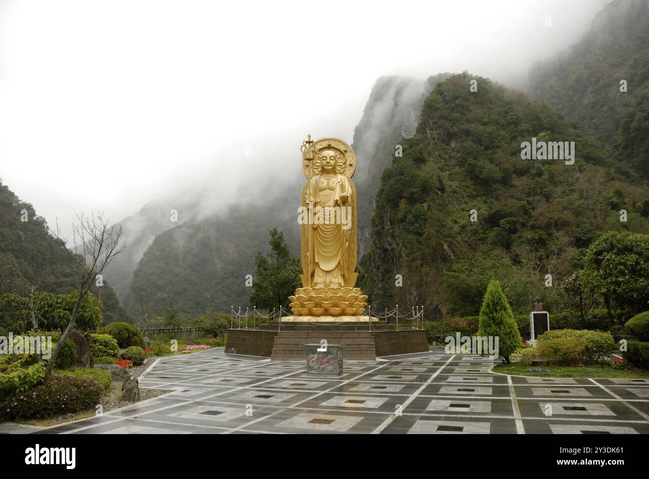 Temple Xiangde, Tianxiang, Parc National de Taroko, Taiwan, Asie Banque D'Images