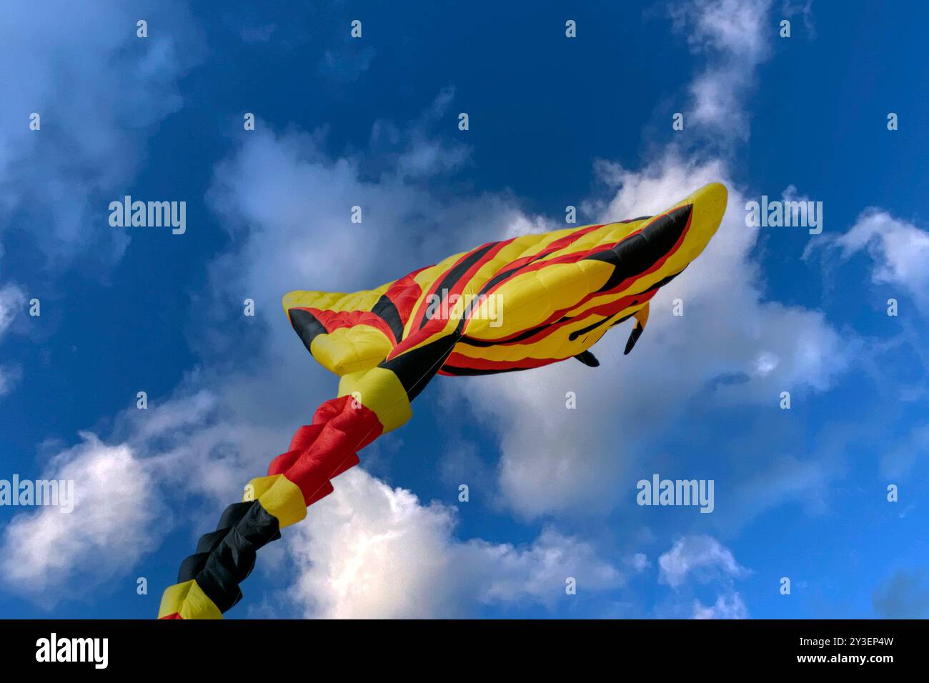 Lytham : Annes Kite Festival 2024. Banque D'Images