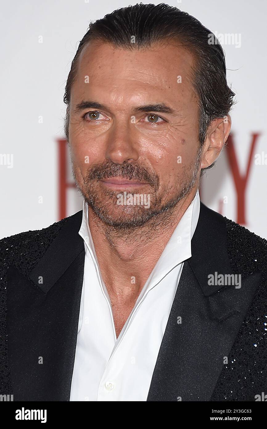 Roma, Latium. 10 septembre 2024. William Abadie lors du tapis rouge Emily in Paris quatrième saison. Rome (Italie), 10 septembre 2024 crédit : massimo insabato/Alamy Live News Banque D'Images