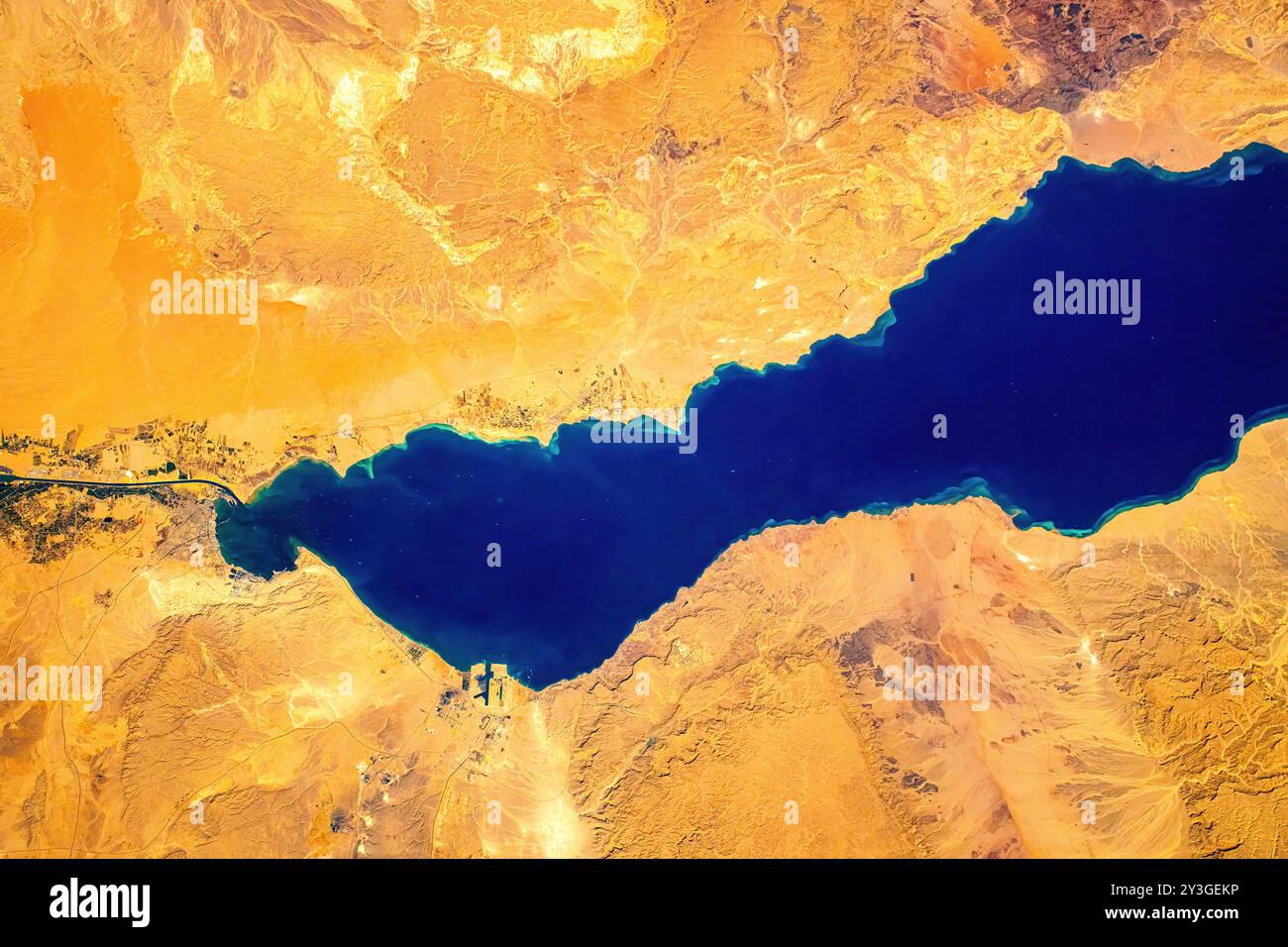 Mer Rouge, le Caire, Djeddah, Egypte. Banque D'Images
