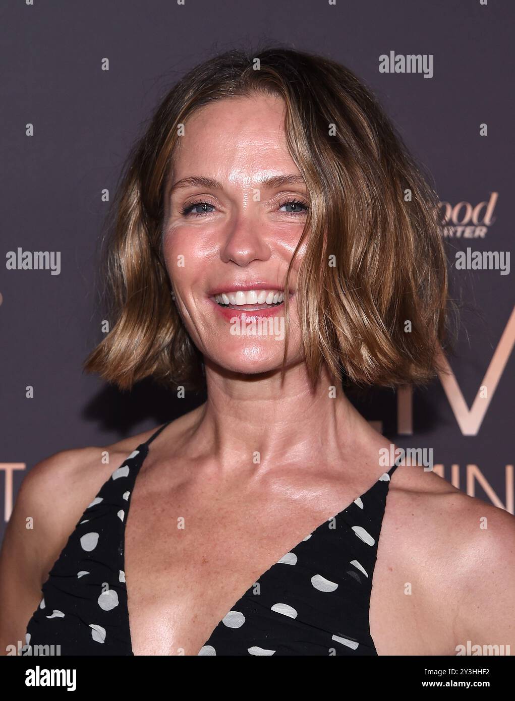 Hollywood, États-Unis. 14 septembre 2024. Katie Aselton arrive au Hollywood reporter et au SAG-AFTRA pour organiser la « soirée des nominés Emmy » au Stanley II le 13 septembre 2024 à Hollywood, CA. © Lisa OConnor/AFF-USA.com crédit : AFF/Alamy Live News Banque D'Images