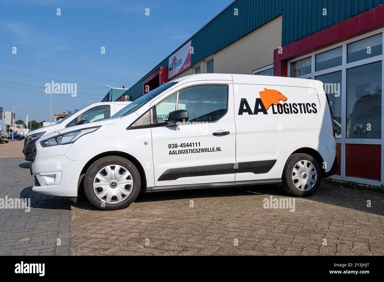 AA logistique Ford transit Connect fourgon Banque D'Images