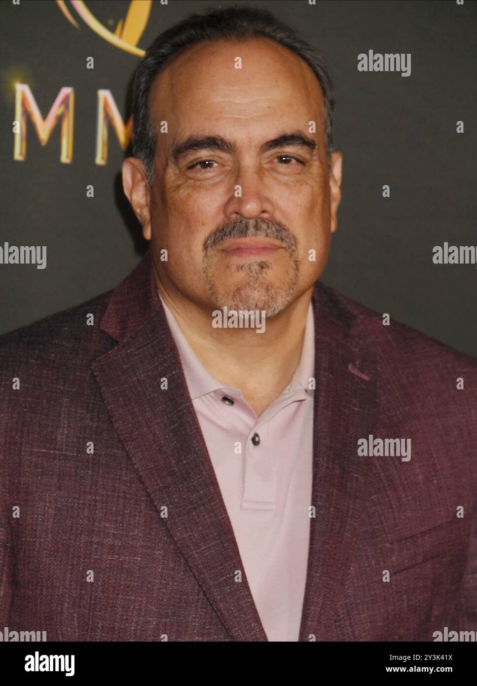 BEVERLY HILLS, CALIFORNIE - 13 SEPTEMBRE : David Zayas assiste à la 76e célébration des nominés Emmys Performer au Wallis Annenberg Center for the Performi Banque D'Images