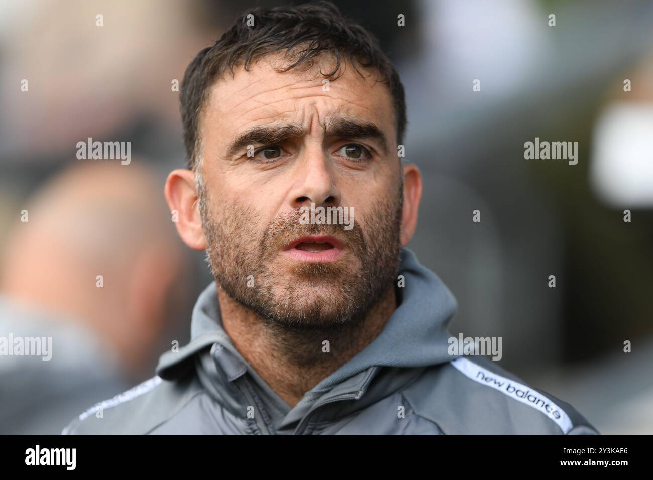 Erol Bulut, manager de Cardiff City lors du Sky Bet Championship match entre Derby County et Cardiff City au Pride Park, Derby le samedi 14 septembre 2024. (Photo : Jon Hobley | mi News) crédit : MI News & Sport /Alamy Live News Banque D'Images