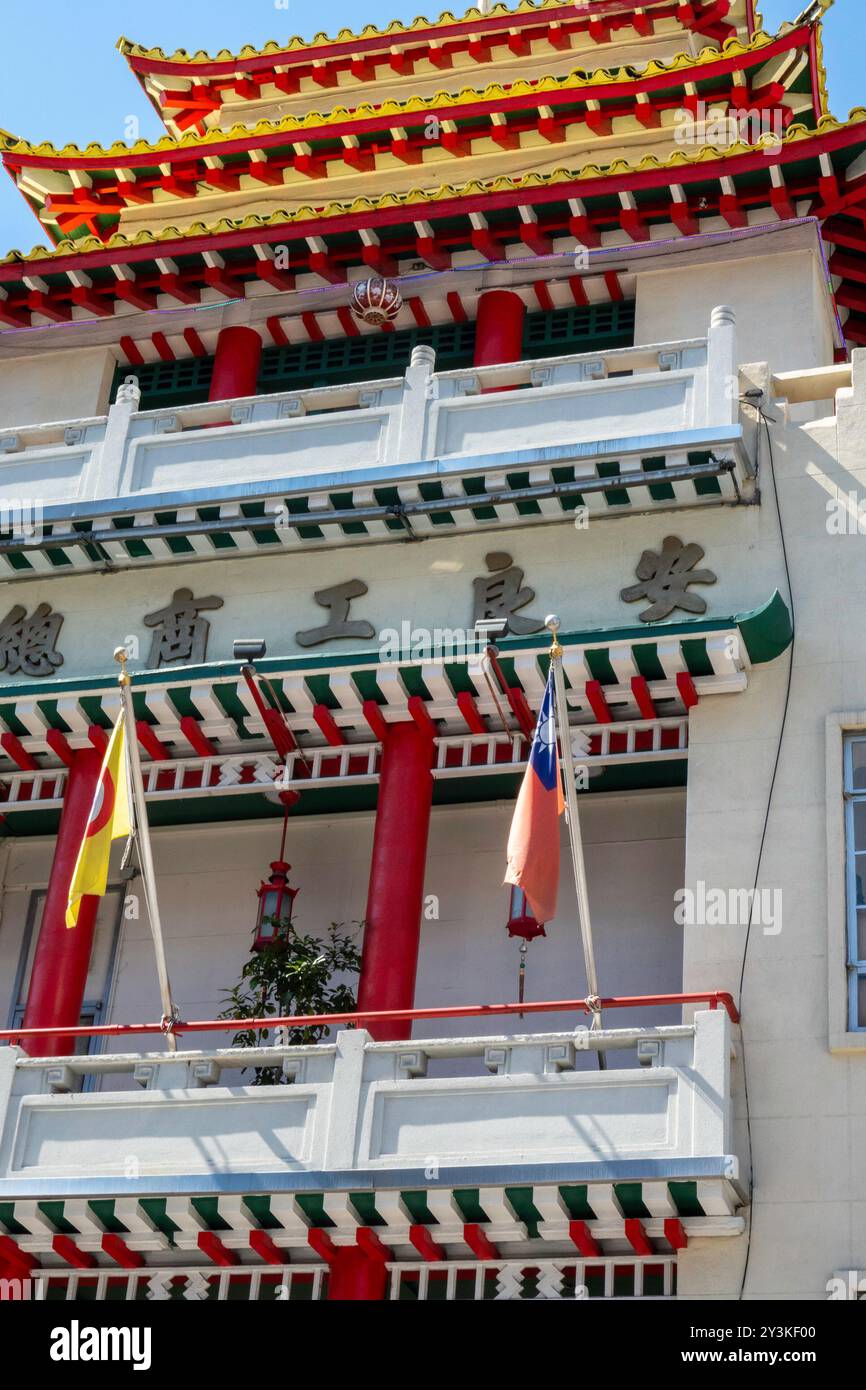 Chinatown est un quartier ethnique et une attraction touristique, dans Lower Manhattan, 2024, New York City, États-Unis Banque D'Images