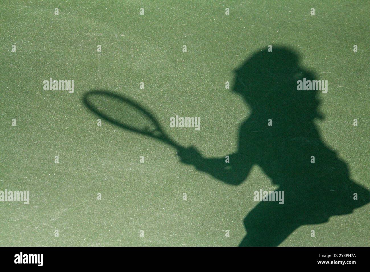 Monastir, Tunisie. 12 septembre 2024. Le court de tennis pendant le match de tennis entre Rebecca Sramkova de Slovaquie et Lucia Bronzetti d'Italie pour la demi-finale de l'Open de Jasmin à Monastir, Tunisie. Le tournoi de tennis professionnel féminin aura lieu au Magic Hotel Skanes de Monastir du 9 au 15 septembre 2024 Banque D'Images