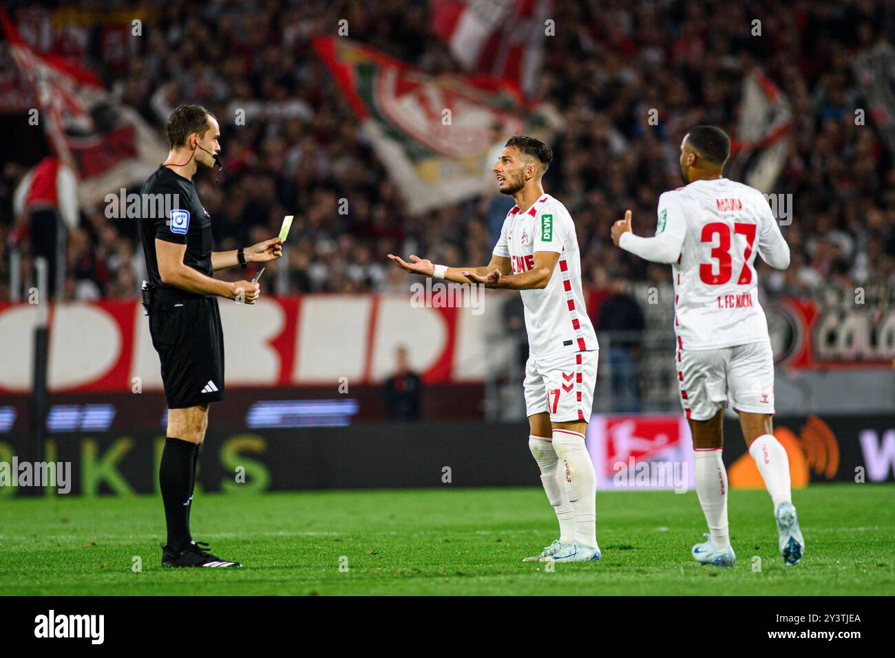 COLOGNE, ALLEMAGNE - 14 SEPTEMBRE 2024 : le match de football du 2.Bundesliga 1.FC Koeln vs Magdeburg au Rhein Energie Stadion Banque D'Images