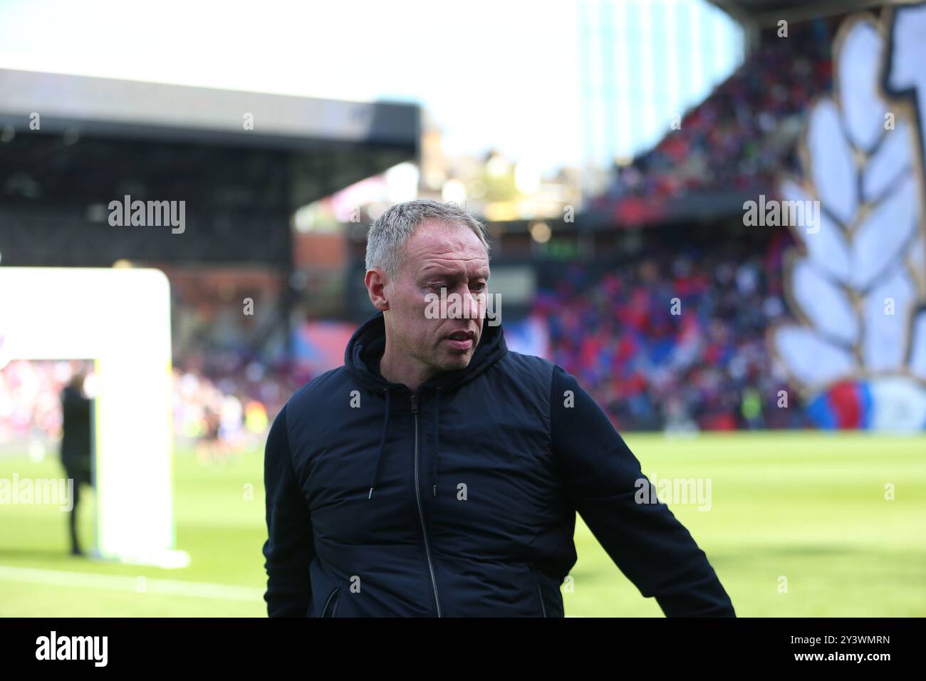 Selhurst Park, Selhurst, Londres, Royaume-Uni. 14 septembre 2024. Premier League Football, Crystal Palace contre Leicester City ; Steve Cooper Credit, responsable de Leicester City : action plus Sports/Alamy Live News Banque D'Images