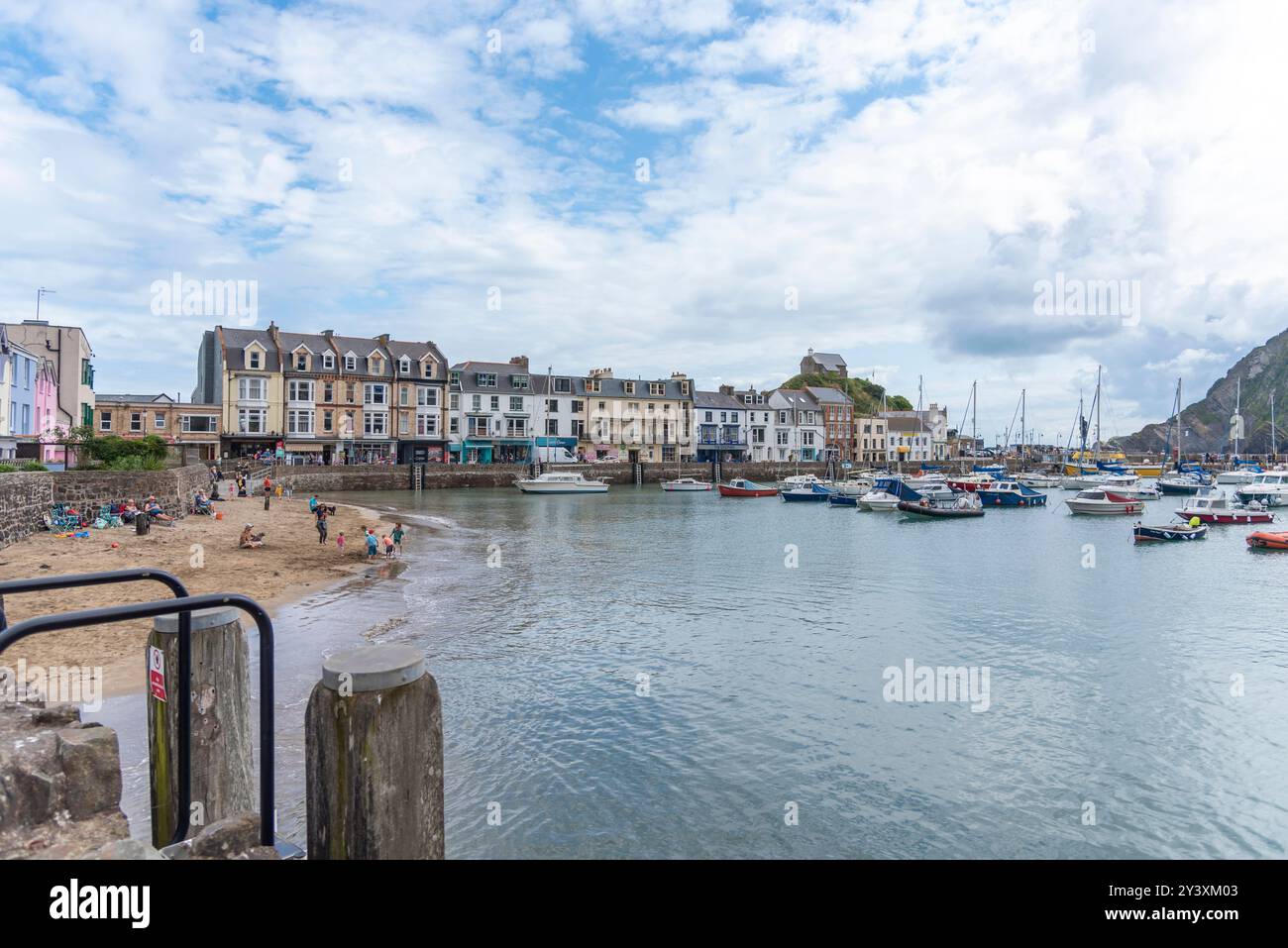 Ilfracombe Harbour Beach, Ilfracombe, North Devon, Royaume-Uni Banque D'Images