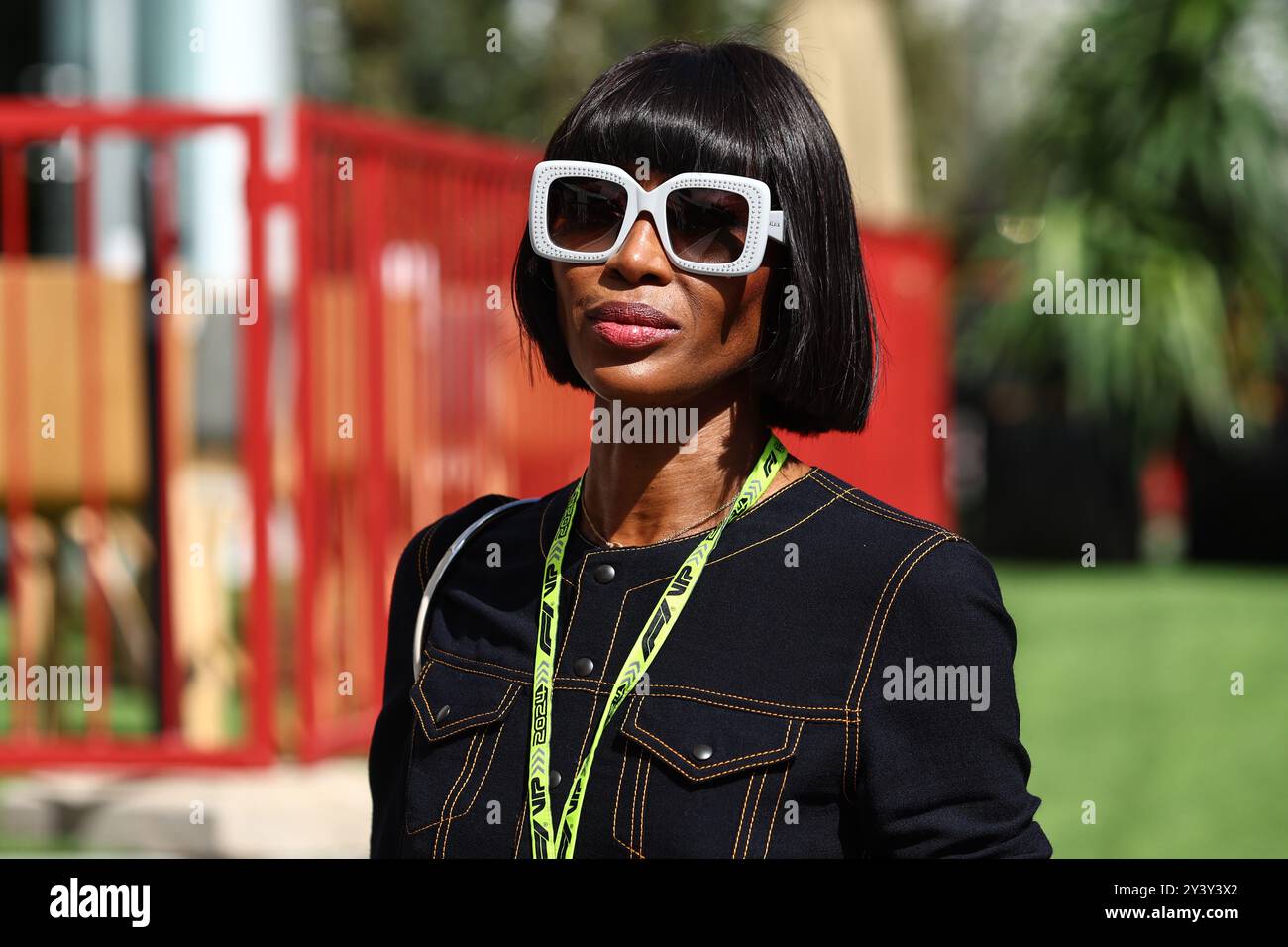 Bakou, Azerbaïdjan. 15 septembre 2024. Naomi Campbell (GBR). 15.09.2024. Championnat du monde de formule 1, Rd 17, Grand Prix d'Azerbaïdjan, Bakou Street circuit, Azerbaïdjan, jour de la course. Le crédit photo devrait se lire : XPB/Alamy Live News. Banque D'Images