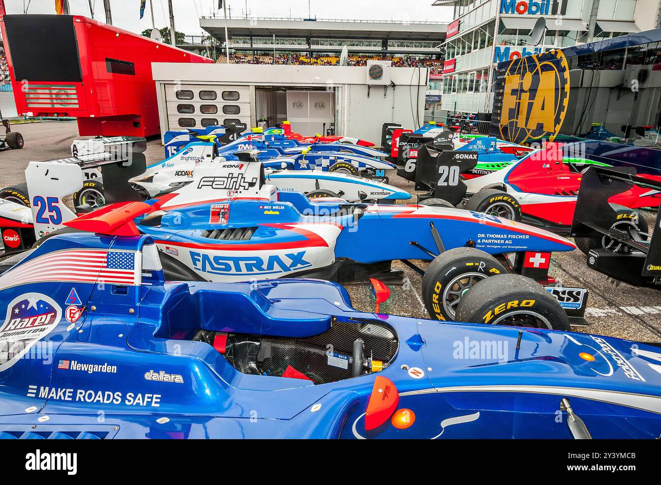 Formule 1, Hockenheim, Hockenheim, Allemagne, Europe Banque D'Images