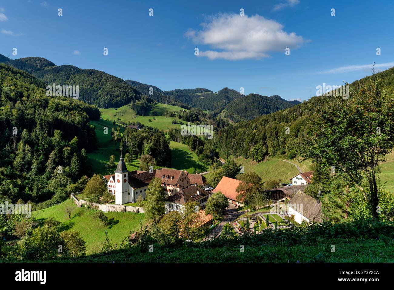 Monastère de Beinwil, Suisse, Beinwil, Oberbeinwil, Soleure, Schwarzbubenland, Passwang, orthodoxe Banque D'Images