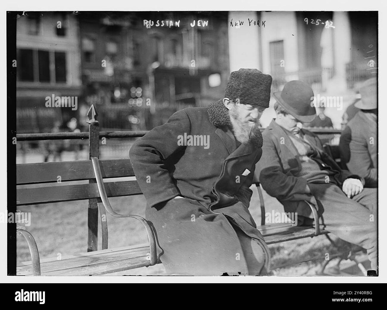 Juif Russe, New York Banque D'Images