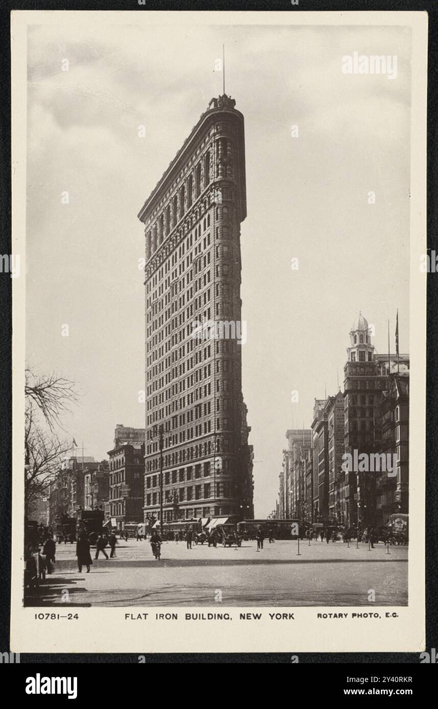 Flat Iron Building, New York Banque D'Images