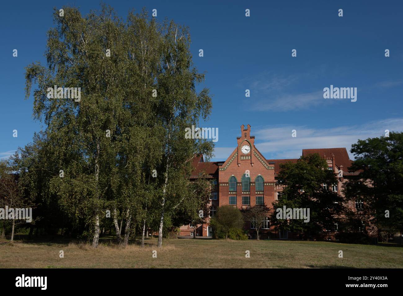Theologische Hochschule Friedenau, Freikirche der Siebenten-Tags-Adventisten, Friedensau, Sachsen-Anhalt, Deutschland Banque D'Images