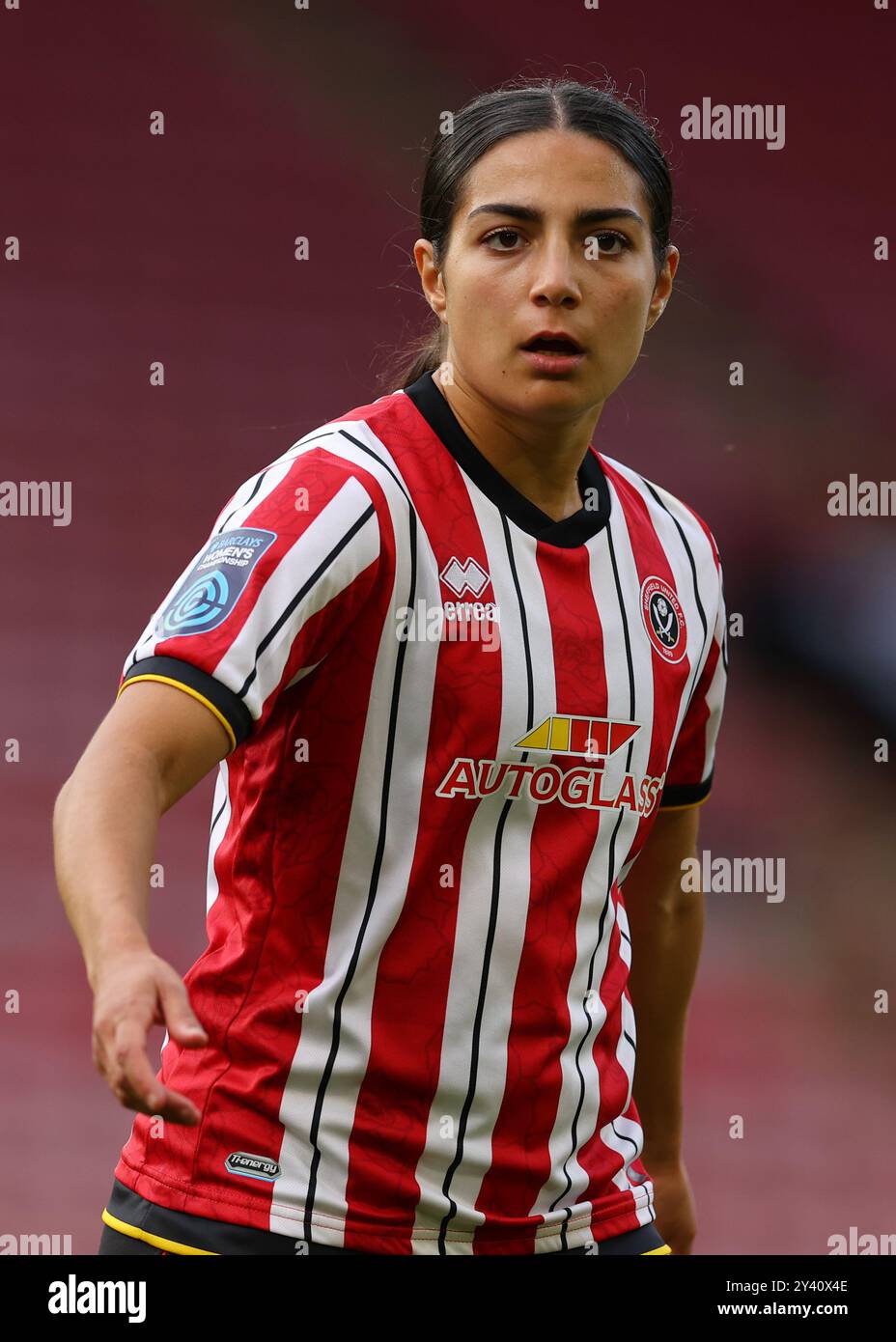 Sheffield, Royaume-Uni. 14 septembre 2024. Maria Farrugia de Sheffield United lors du match de championnat féminin de FA à Bramall Lane, Sheffield. Le crédit photo devrait se lire : Simon Bellis/Sportimage crédit : Sportimage Ltd/Alamy Live News Banque D'Images