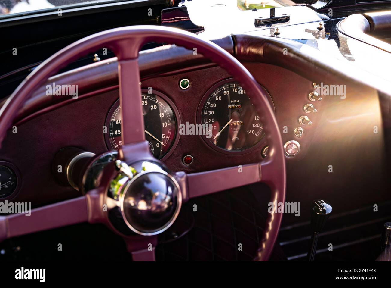 Chantilly, France. 15 septembre 2024. Les plus belles voitures du monde lors de la 7ème édition du Chantilly Arts & Elegance - Richard mille au domaine du Château de Chantilly, du 13 au 15 septembre 2024, à Chantilly - photo Jean-Baptiste Millet/DPPI crédit : DPPI Media/Alamy Live News Banque D'Images