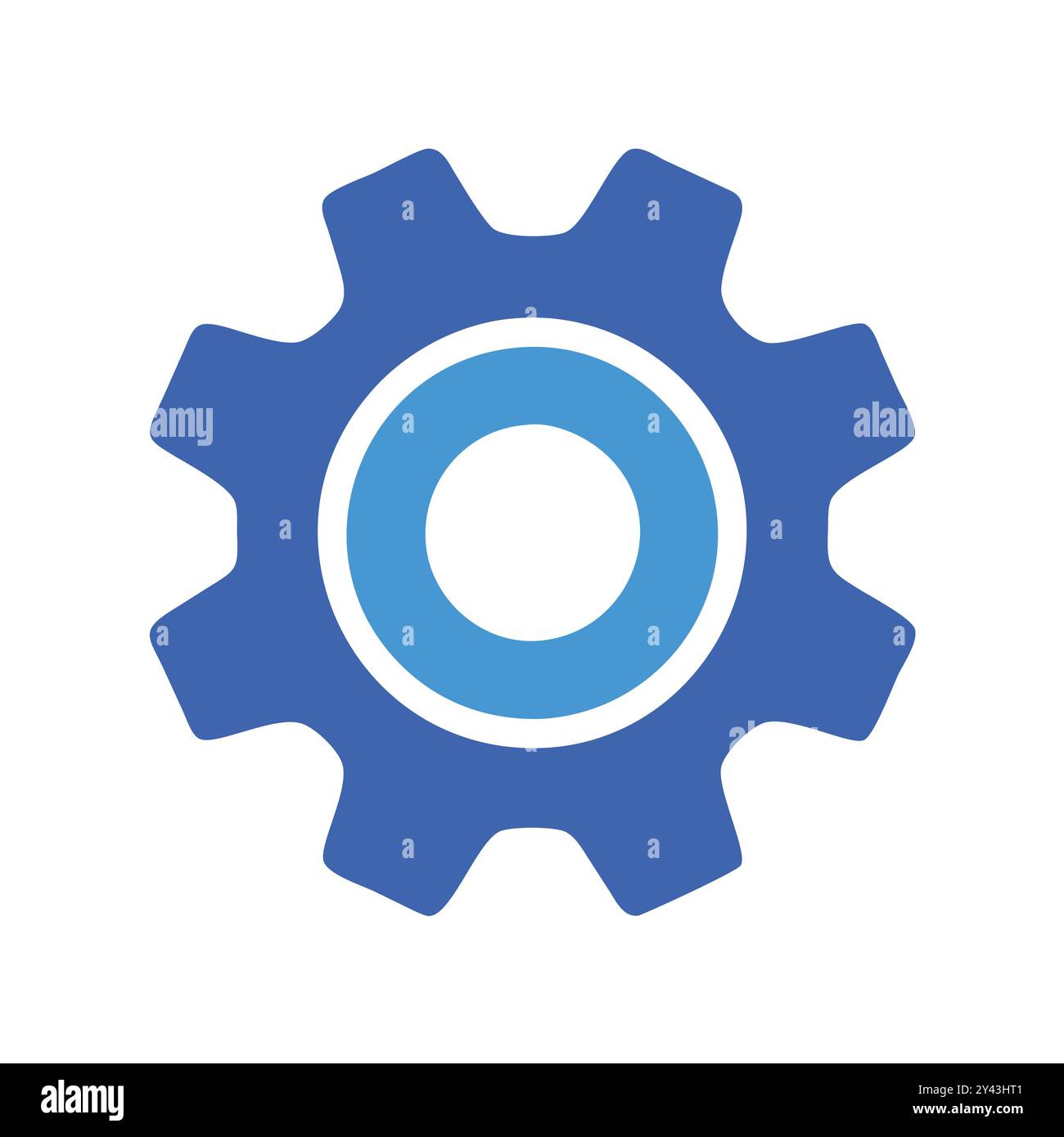 Settings, Gear, configure, preferencesSettings icône Gear. Illustration de Vecteur