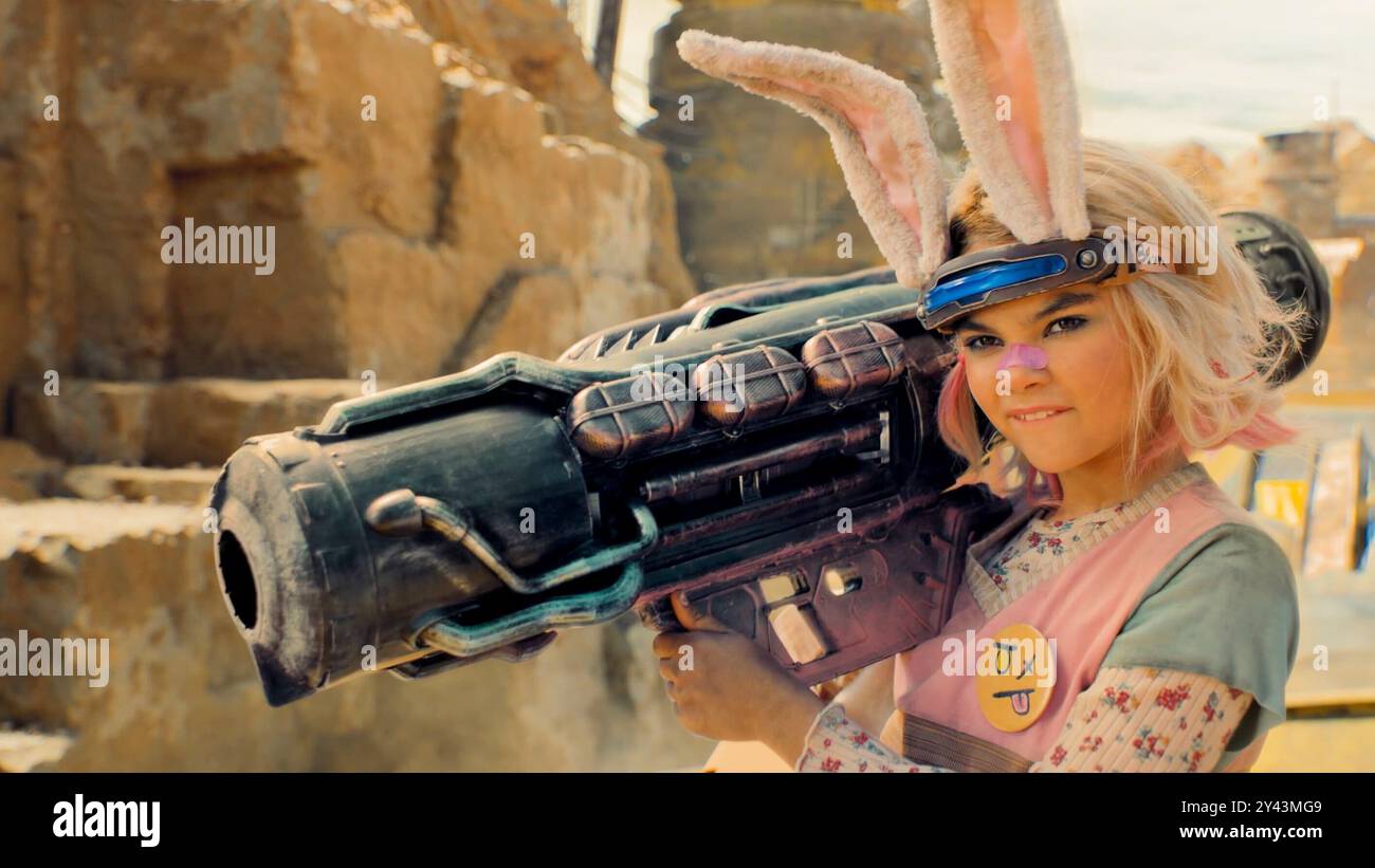 ARIANA GREENBLATT dans BORDERLANDS (2024), réalisé par ELI Roth. Crédit : Arad Productions / Picturestart / album Banque D'Images