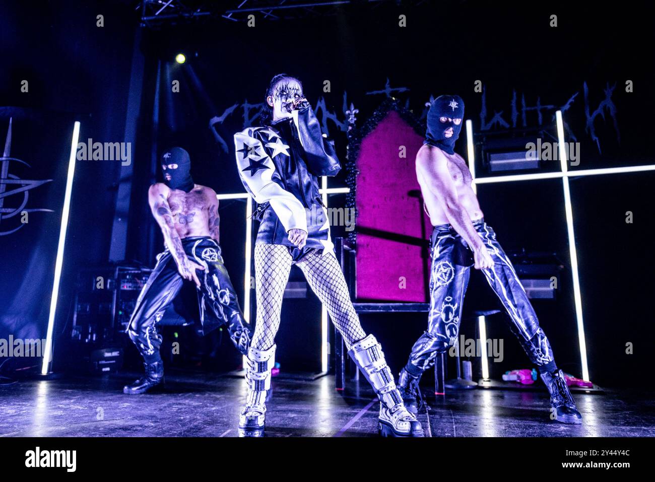 Bambie Thug se produit en concert - Crown the Witch Tour, Milan, Italie crédit : Independent photo Agency Srl/Alamy Live News Banque D'Images