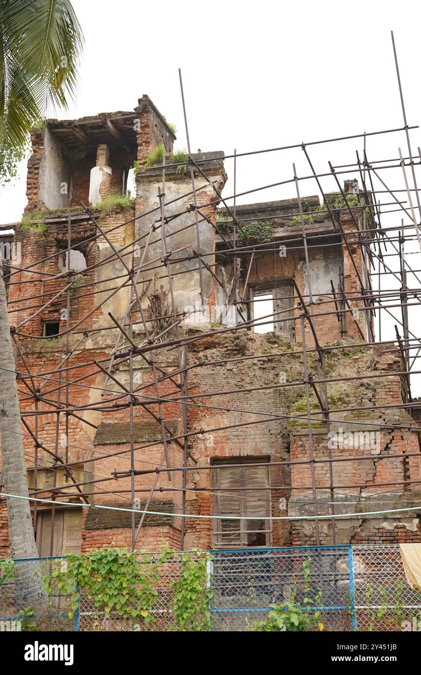 La 'Clive House' ou 'Bara Kothi' est connue comme l'un des plus anciens bâtiments de Kolkata, construit avant l'invasion de Calcutta (Kolkata) par Siraj-U. Banque D'Images