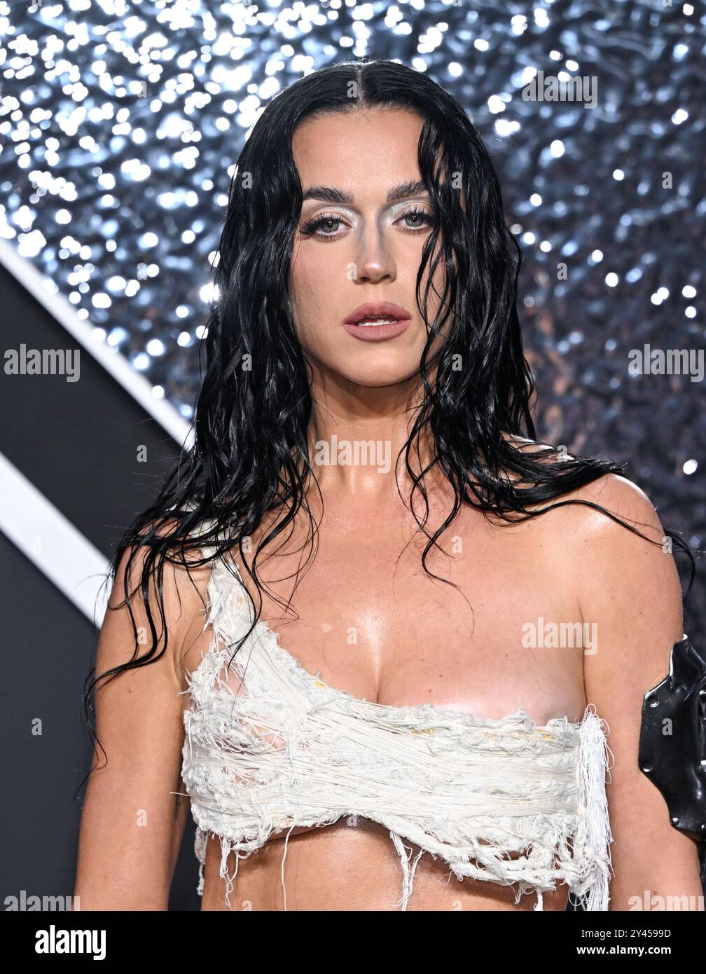 New York, États-Unis. 11 septembre 2024. Katy Perry arrive aux MTV Video Music Awards 2024, UBS Arena. Crédit : Doug Peters/EMPICS/Alamy Live News Banque D'Images