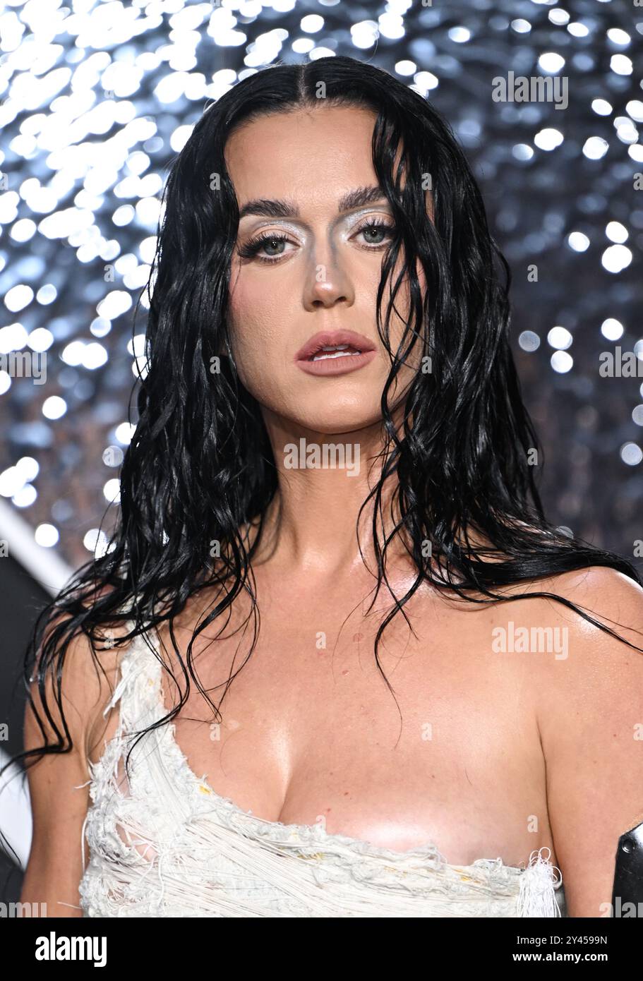 New York, États-Unis. 11 septembre 2024. Katy Perry arrive aux MTV Video Music Awards 2024, UBS Arena. Crédit : Doug Peters/EMPICS/Alamy Live News Banque D'Images