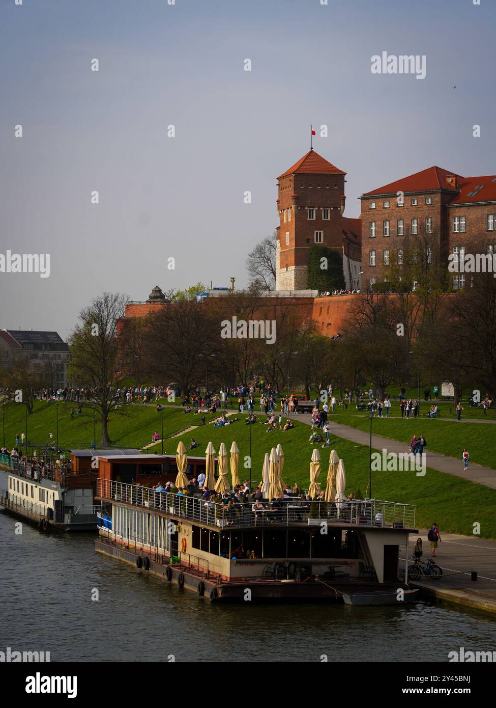 Points forts architecturaux urbains de Cracovie, Pologne Banque D'Images