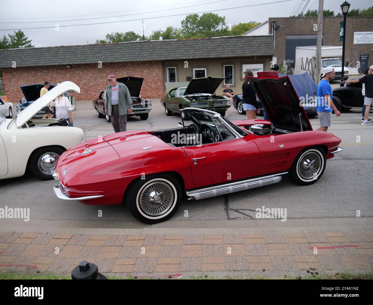 Merriam, Kansas - 14 septembre 2024 : Turkey Creek car and Motorcycle Show Banque D'Images