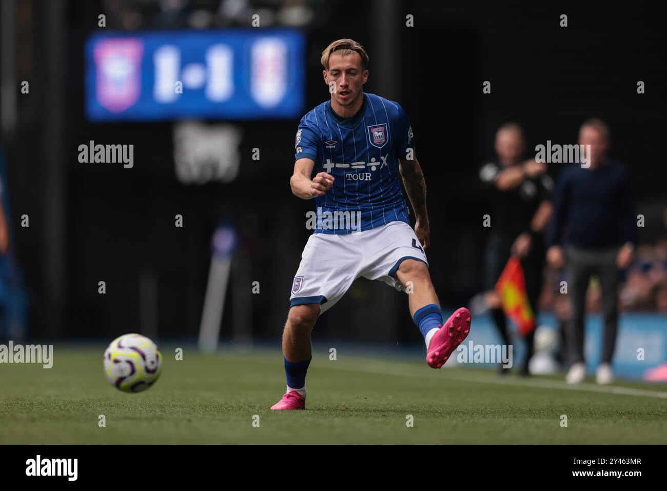 Jack Clarke of Ipswich Town - Ipswich Town v Fulham, premier League, Portman Road, Ipswich, Royaume-Uni - 31 août 2024 usage éditorial exclusif - des restrictions de DataCo s'appliquent Banque D'Images