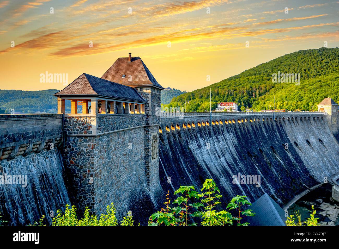 Edersee, Allemagne Banque D'Images