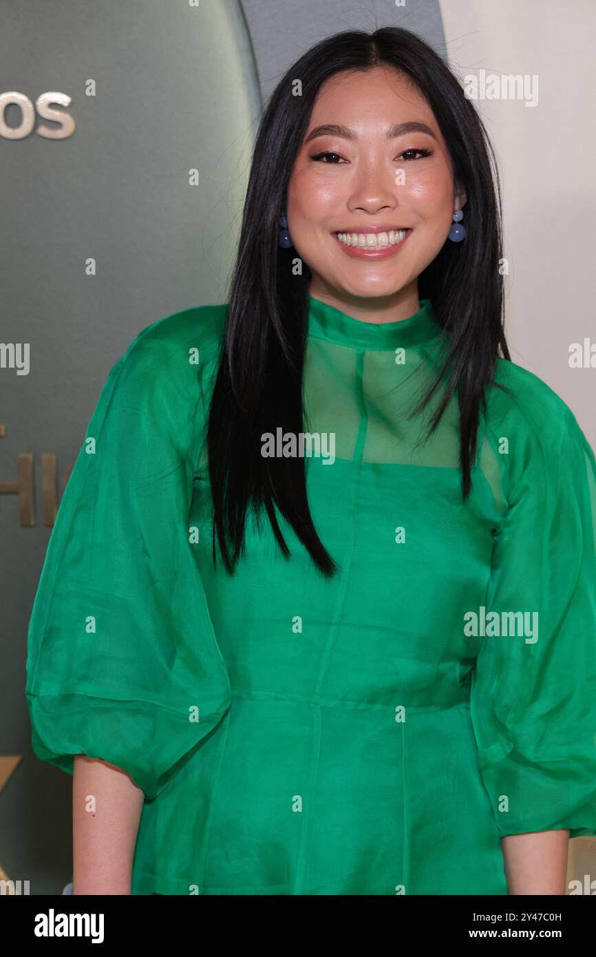 LOS ANGELES, CA - 15 SEPTEMBRE : Awkwafina à la Walt Disney Company Emmy Party 2024 au Music Center le 15 septembre 2024 à Los Angeles, Californie. Crédit : Faye Sadou/MediaPunch Banque D'Images