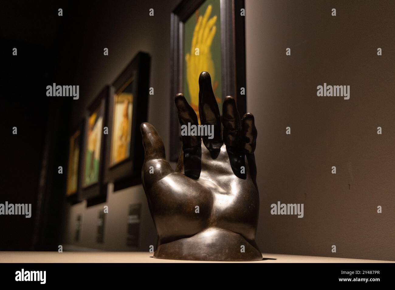 Rome, Italie. 16 septembre 2024. Détail de l'exposition 'Fernando Botero - la grande exposition' au Palazzo Bonaparte à Rome (photo de Matteo Nardone/Pacific Press) crédit : Pacific Press Media production Corp./Alamy Live News Banque D'Images