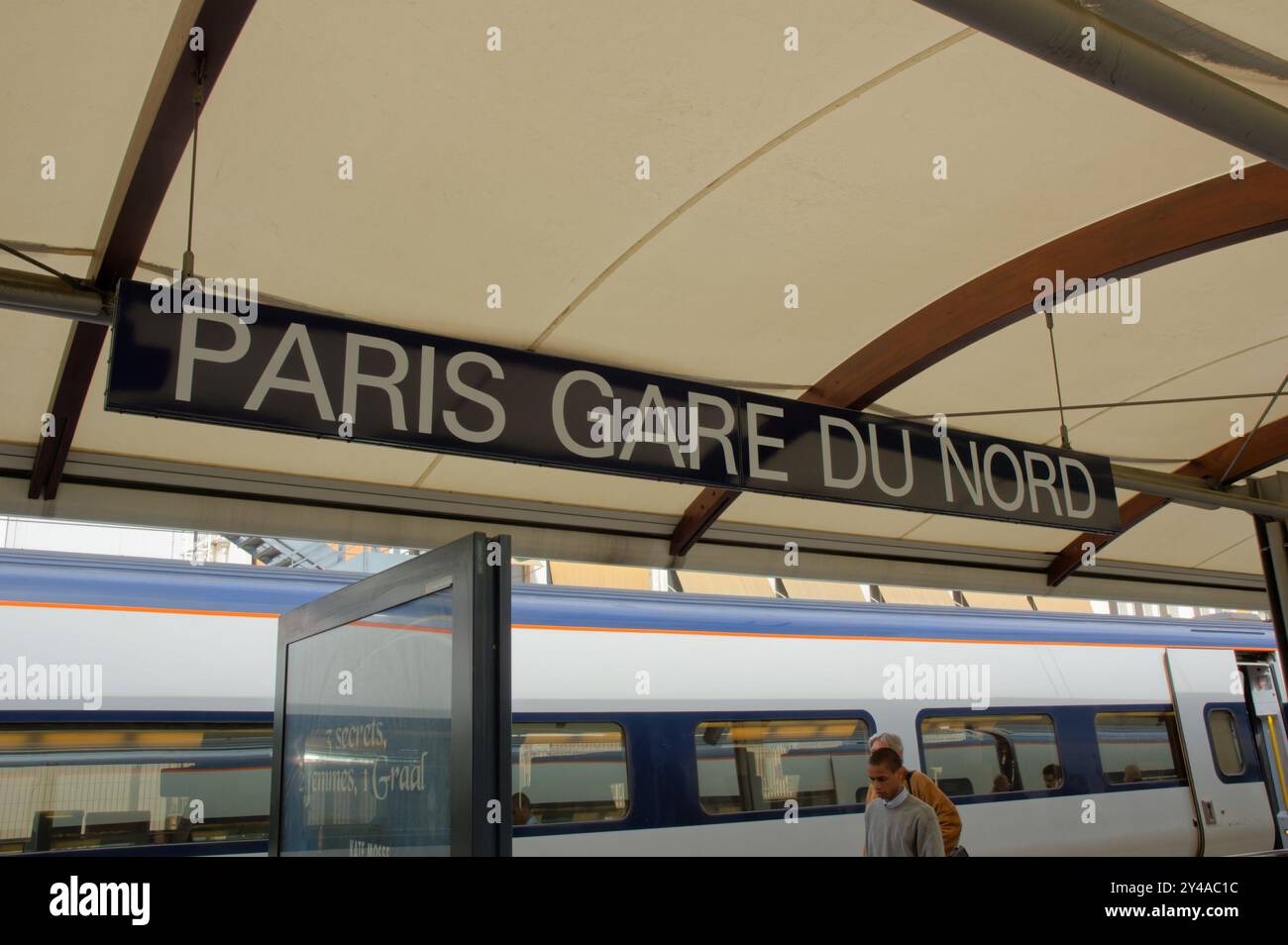 La gare du Nord, Paris, France Banque D'Images