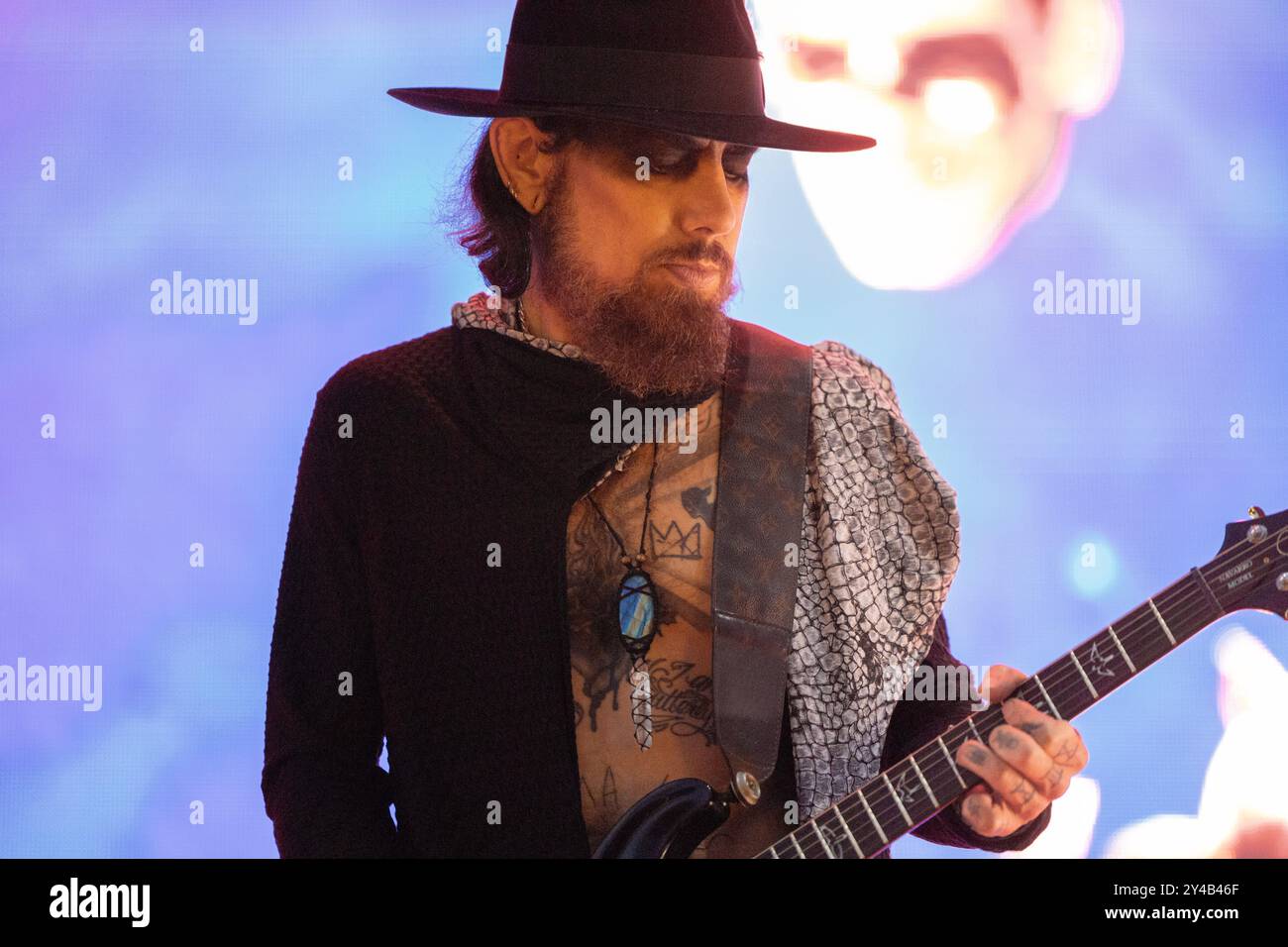 Dave Navarro de Jane's Addiction, sur scène mai 2024 Banque D'Images