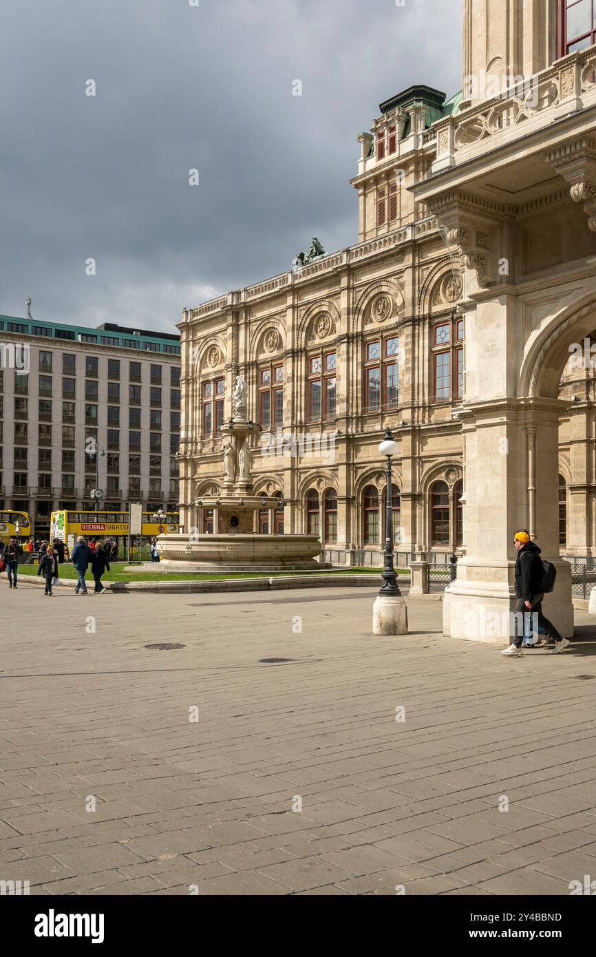 L'Opéra de Vienne Banque D'Images