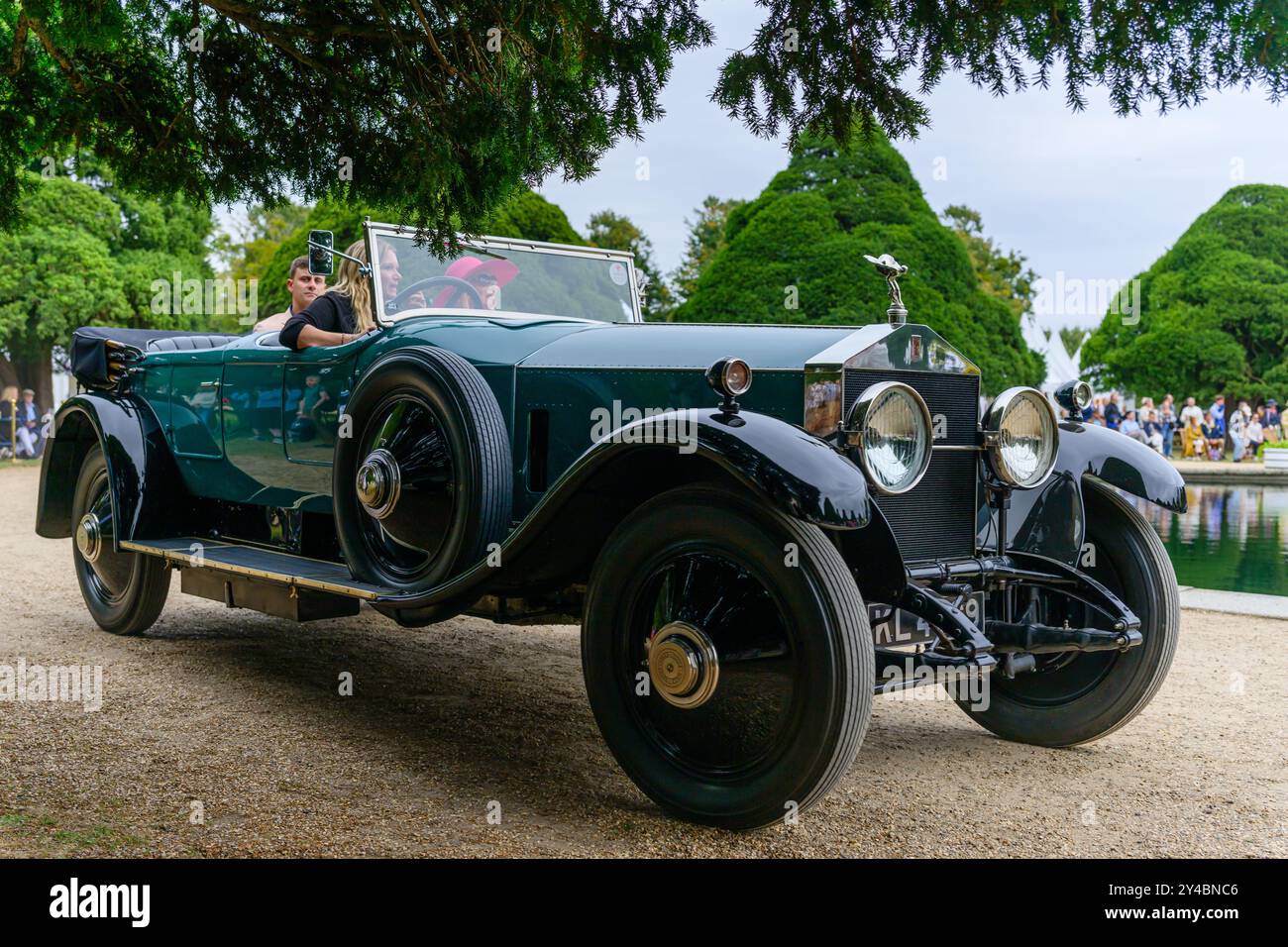 Concours d'élégance 2024 au palais de Hampton court Banque D'Images