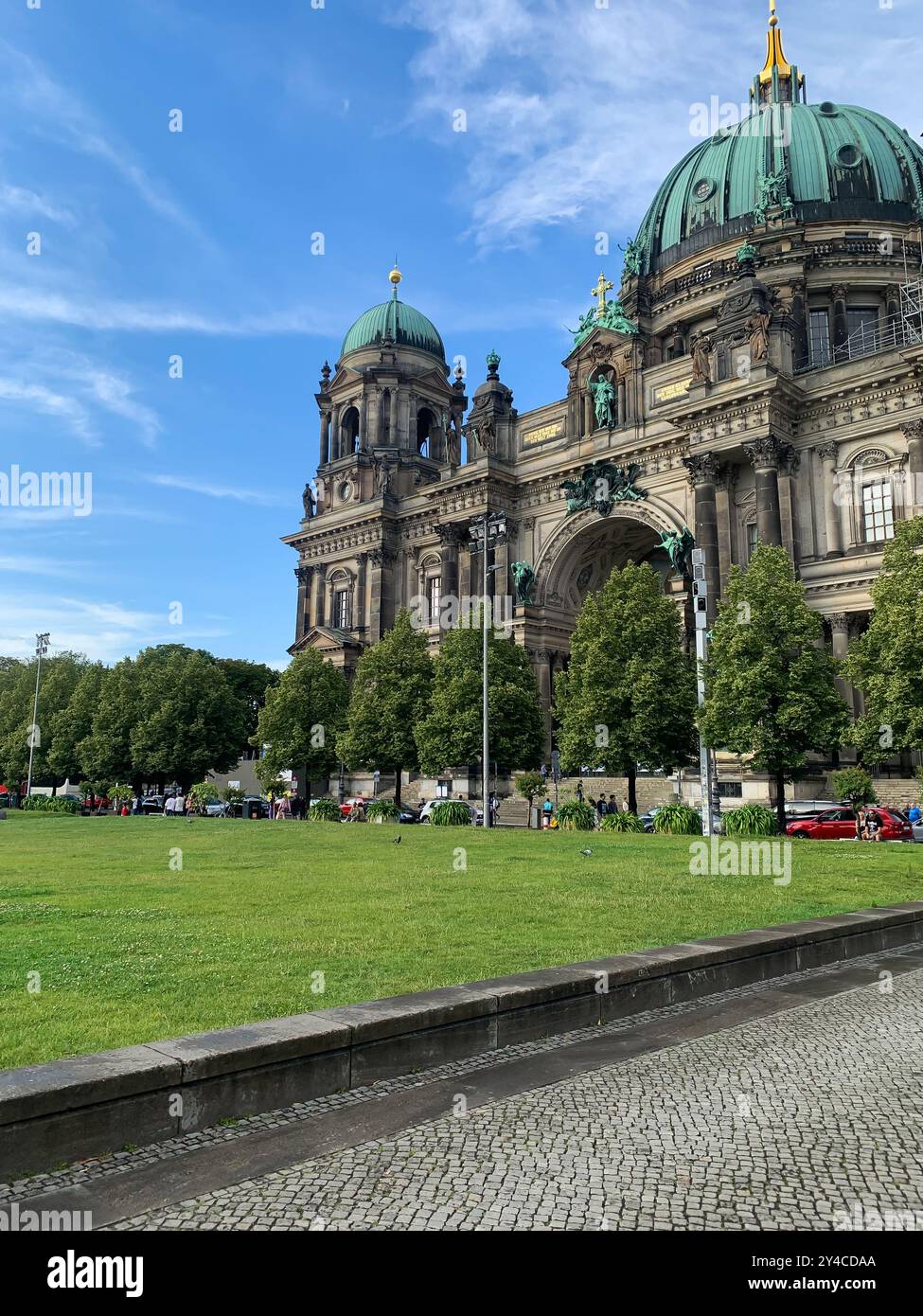 Cathédrale de Berlin en été Banque D'Images