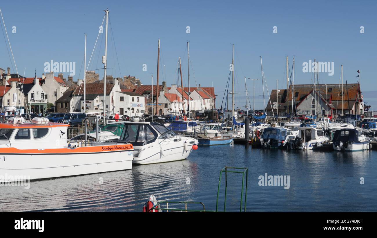 Anstruther Harbor Fife Banque D'Images
