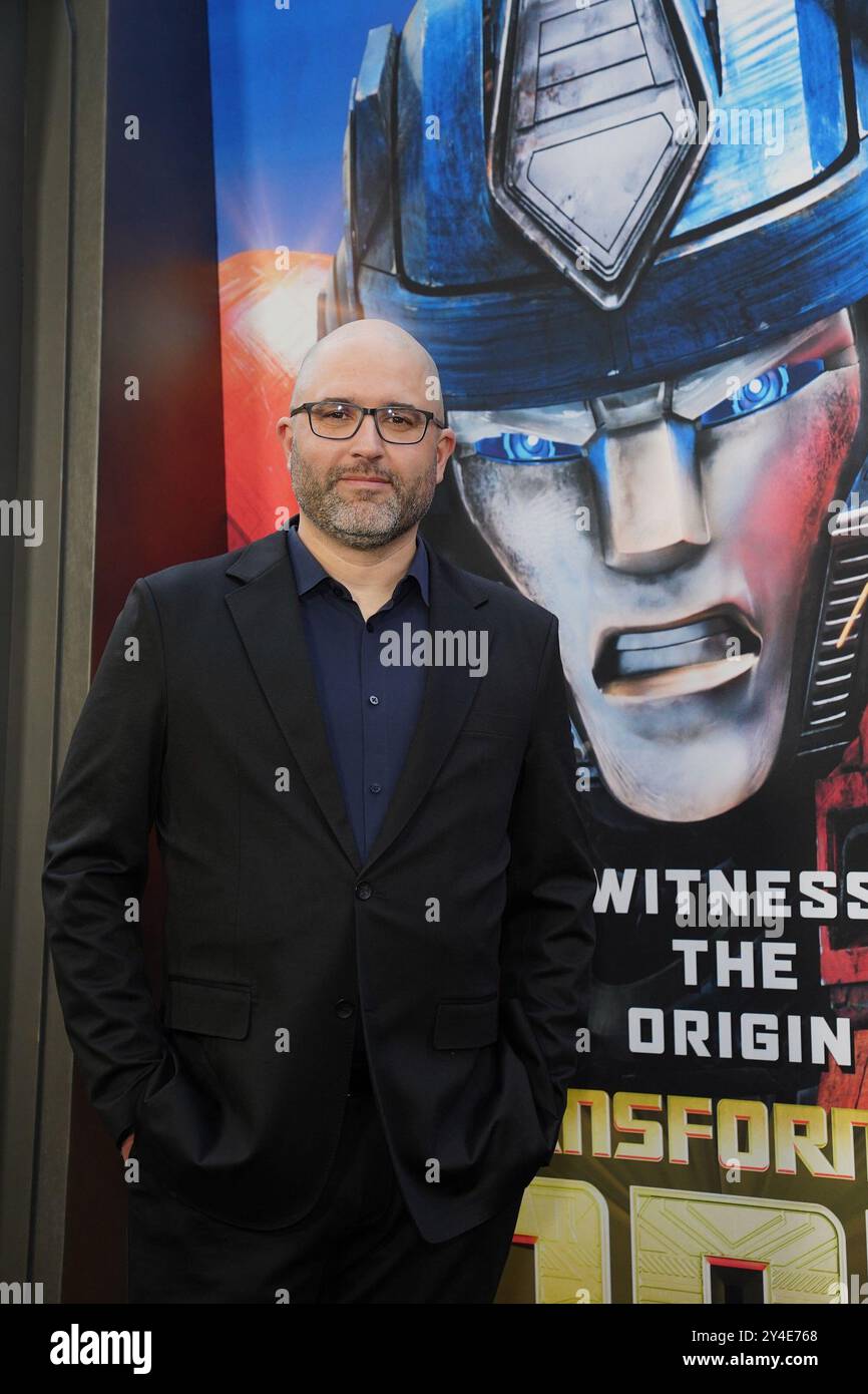 NY. 17 septembre 2024. Josh Cooley aux arrivées pour TRANSFORMERS ONE Premiere, AMC Lincoln Square, New York, NY, 17 septembre, 2024. crédit : Kristin Callahan/Everett Collection/Alamy Live News Banque D'Images